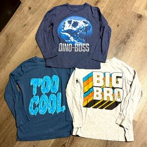 Long Sleeves Boys Tops Bundle
